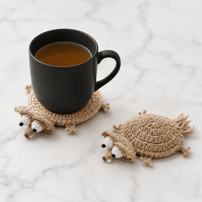 22-in-1 Animal Crochet Coaster Patterns - My Store