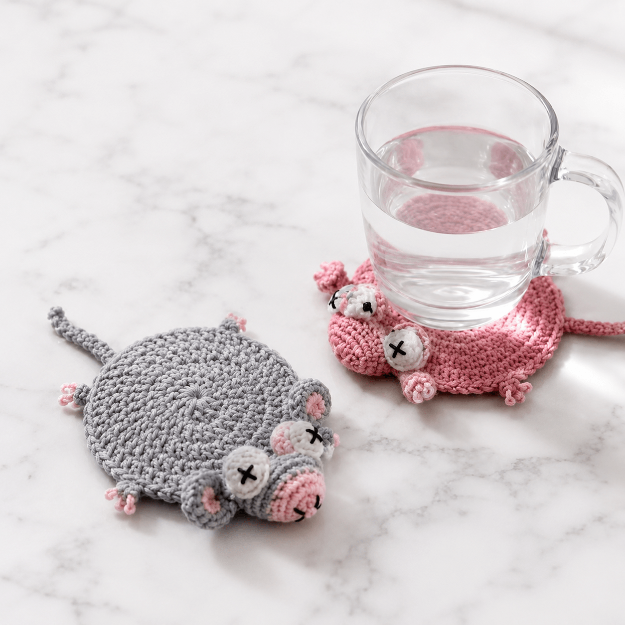 22-in-1 Animal Crochet Coaster Patterns - My Store