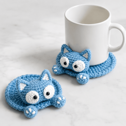 22-in-1 Animal Crochet Coaster Patterns - My Store